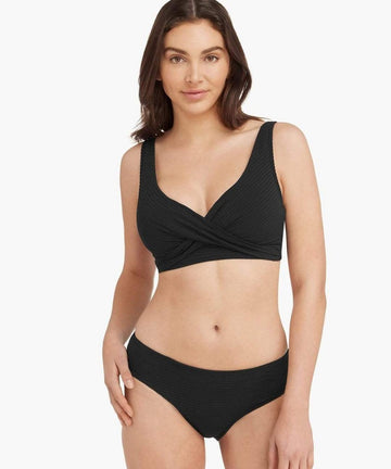 Messina Mid Bikini Pant - Black